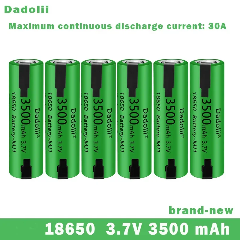 

Brand new 18650 30A discharge 3.7V 3500mAh 18650 rechargeable battery power tool battery+DIY nickel