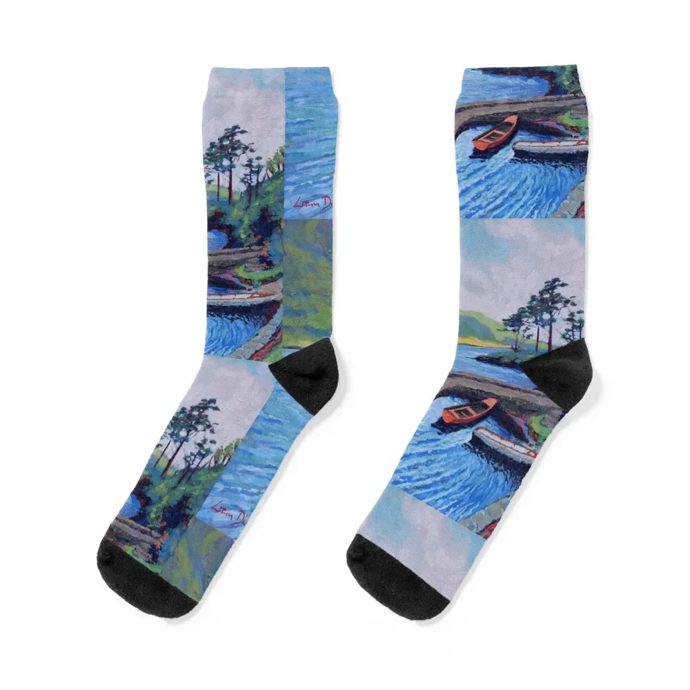 

Doolough (County Mayo, Ireland) Socks anti-slip tennis Man Socks Women's