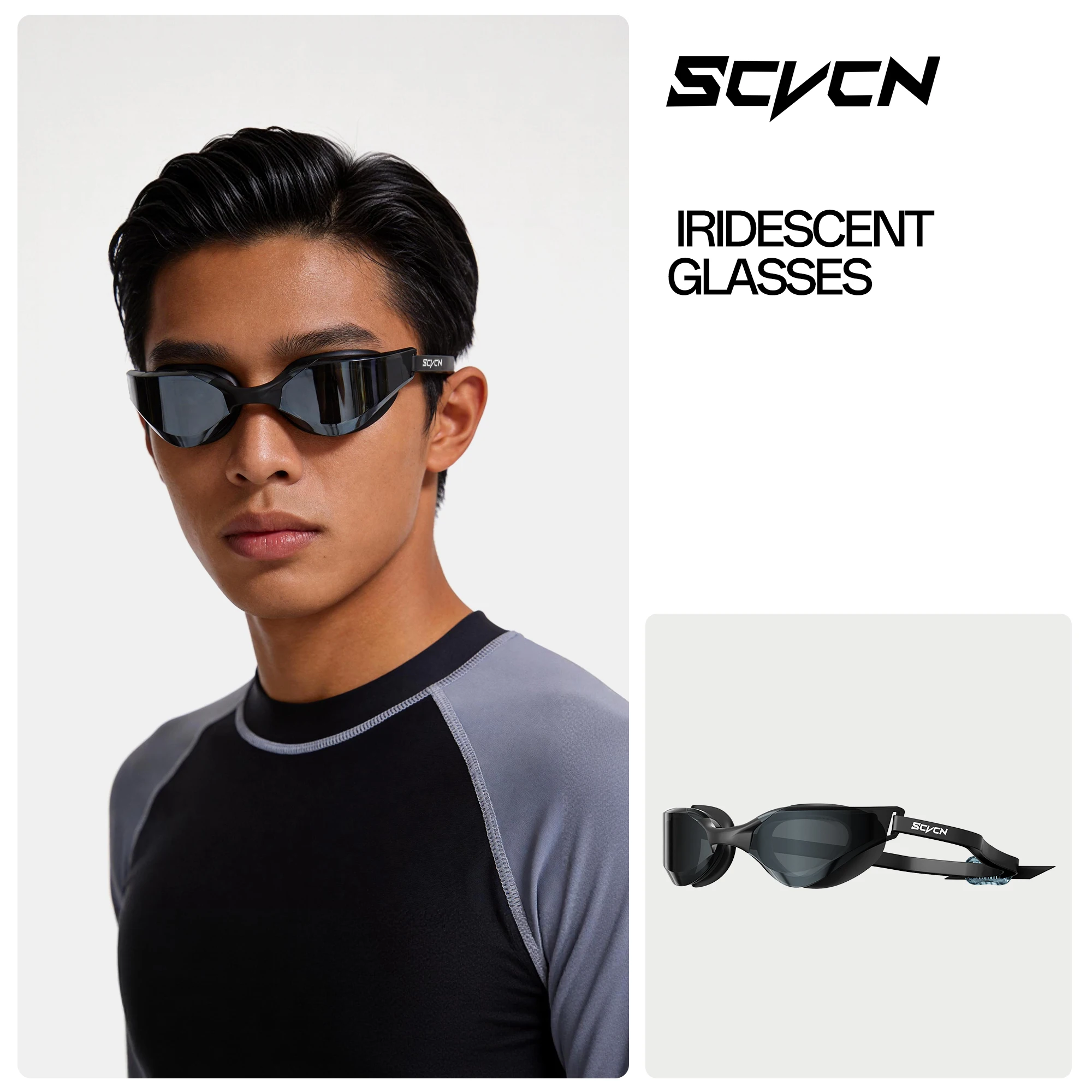 Scvcn Swimming Goggles Swimming Sunglasses UV400 Professional Underwater Sight …