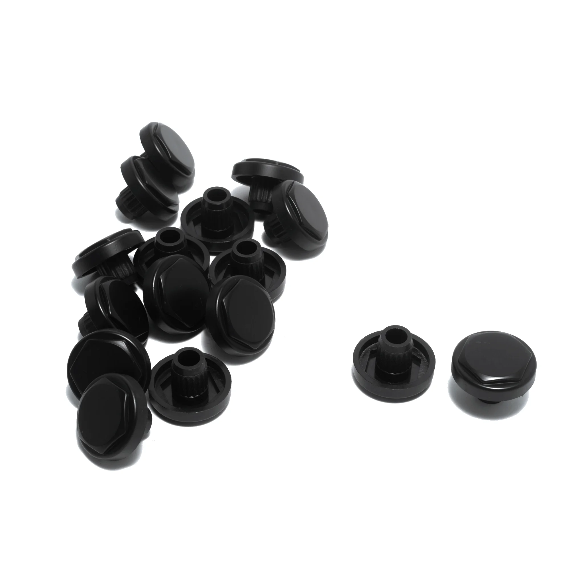 CFPerformance 25 Stück 13,1mm/0,52" Radkappen-Schrauben Reifen-Felgenschutz Dekorationen Auto-Felgen Räder Reifen Teile – Detail 6