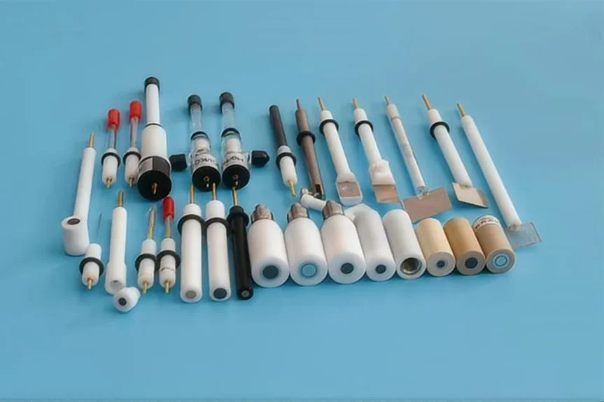 Microeletrodo de disco de ouro do diâmetro 10-200um do eletrodo de trabalho eletroquímico do OEM DTL309