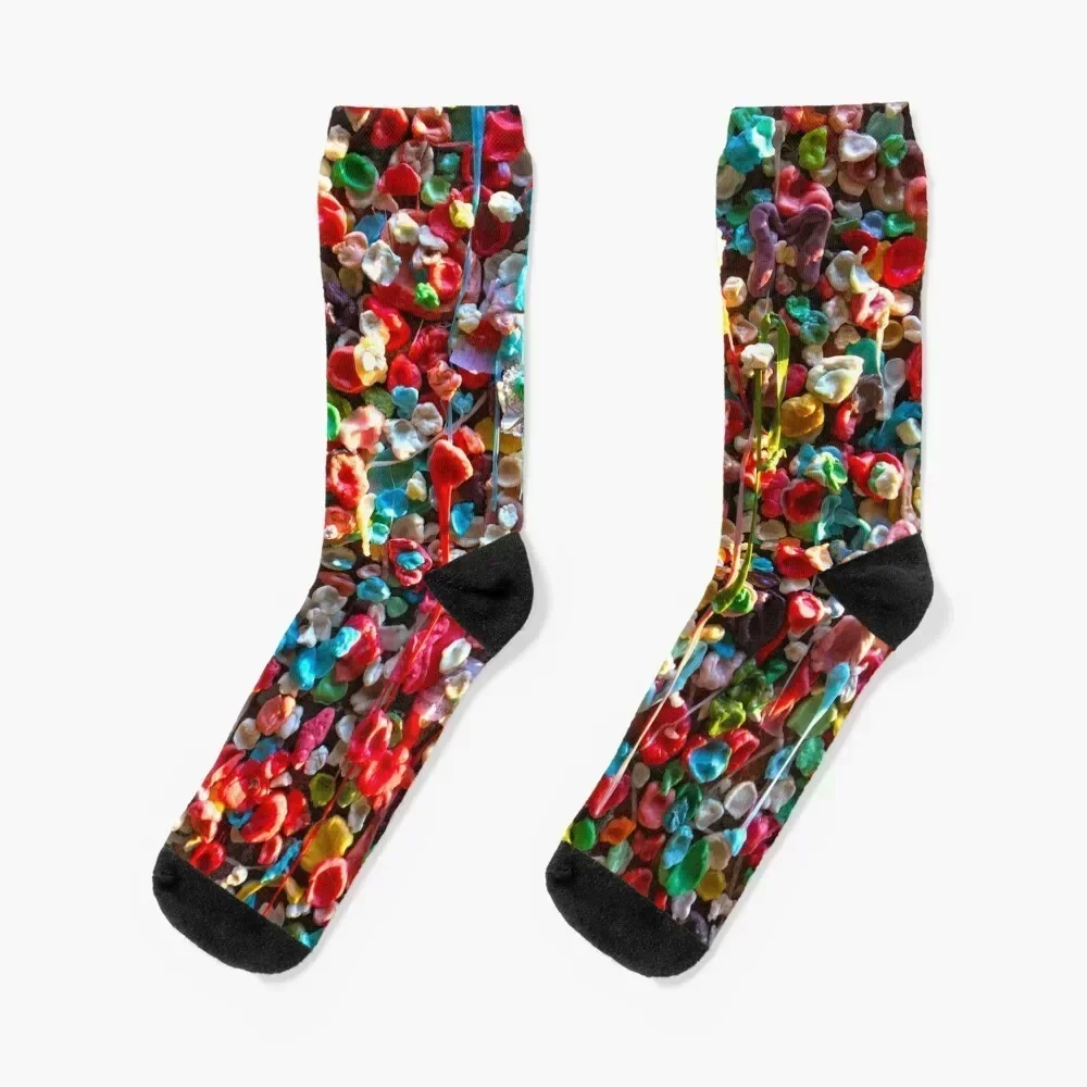 

ABC Gum to Brighten your Life from the Gum Wall in Seattle, Washington Socks tennis cycling Men's Socks Luxury Women's