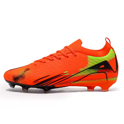 Men's New Non-Slip Soccer Shoes Training FG Top Quality Sneakers Football Boots Cleats Wholesale Drop Shipping Unisex Adult