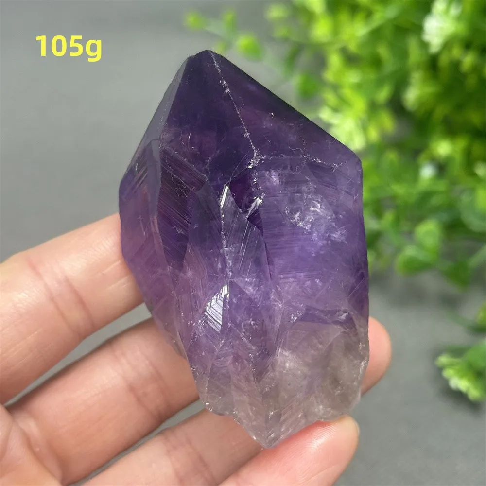 Natural Amethyst Original Stone Purple Mineral Specimen Reiki Healing Energy Meditation Chakra Spiritual Home Garden Decoration