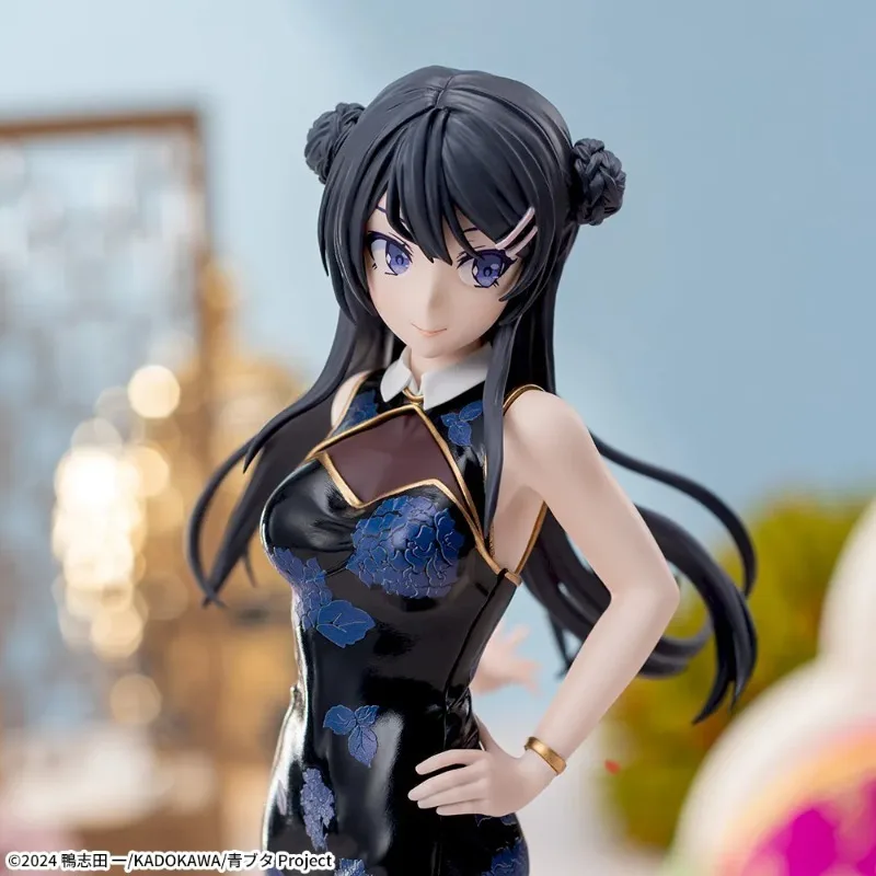 Original SEGA Rascal Does Not Dream of Sakurajima Mai XStellar 22cm PVC Figure Anime Character Model Collectible Toys Gifts