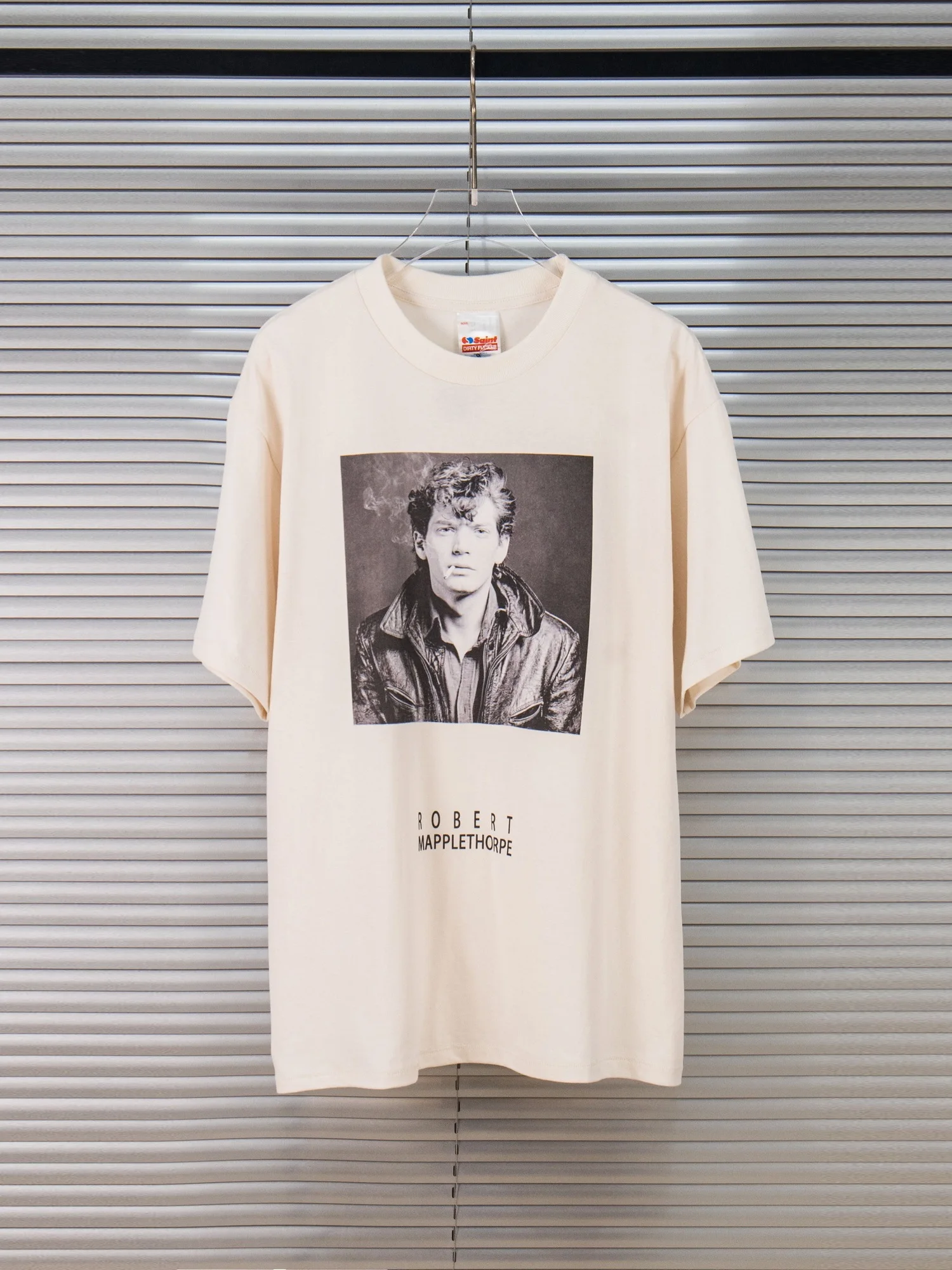 Robert Mthorpe Collaborative Character Headshot Short Sleeve T-Shirt Unisex Trendy Cotton round Neck Print Tee Summer 2026
