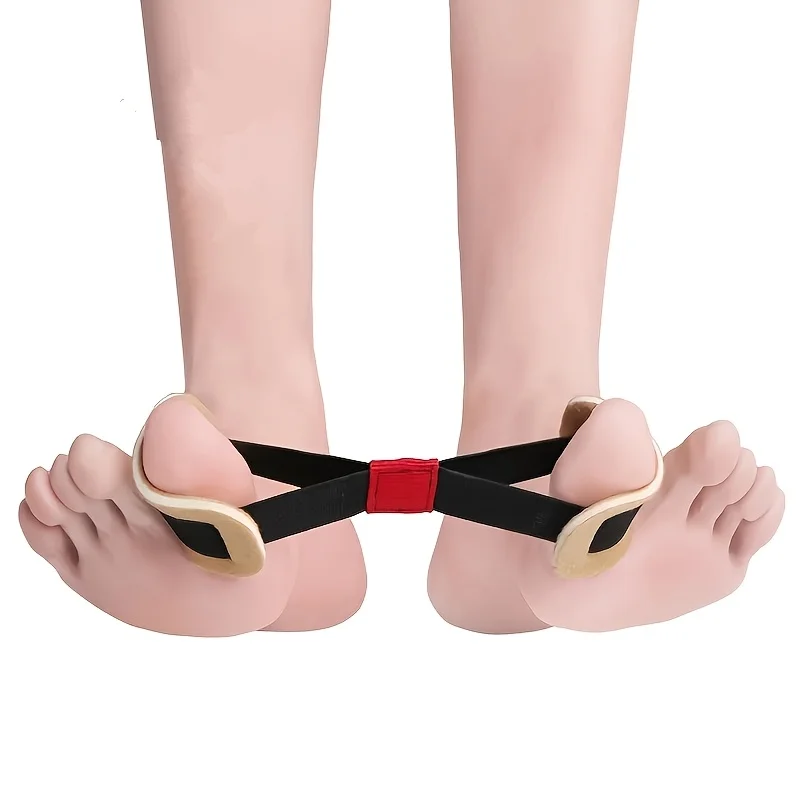 1PC Foot Thumb Outward Orthodontic Device Fitness Training Foot Tension Band Stretch Toe Training Elastic Band Yoga Supplies