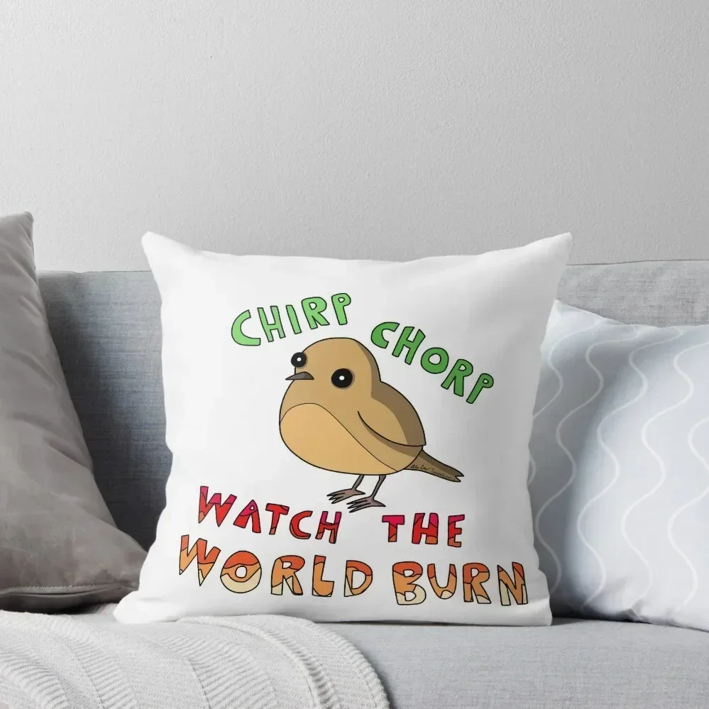 

Chirp Chorp - Tiny Snek Comics Throw Pillow Custom Cushion Cushions For Children Christmas s Covers pillow