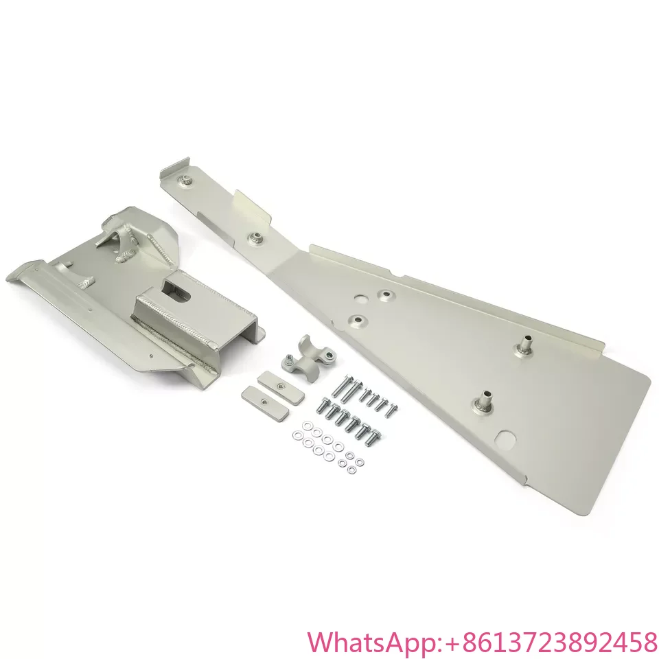 Protector de placa de deslizamiento y brazo oscilante de chasis completo para HONDA TRX400EX 400X 99-14