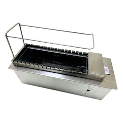 Rotary dining flipping barbecue machine smokeless barbecue machine fully automatic electric skewer machine