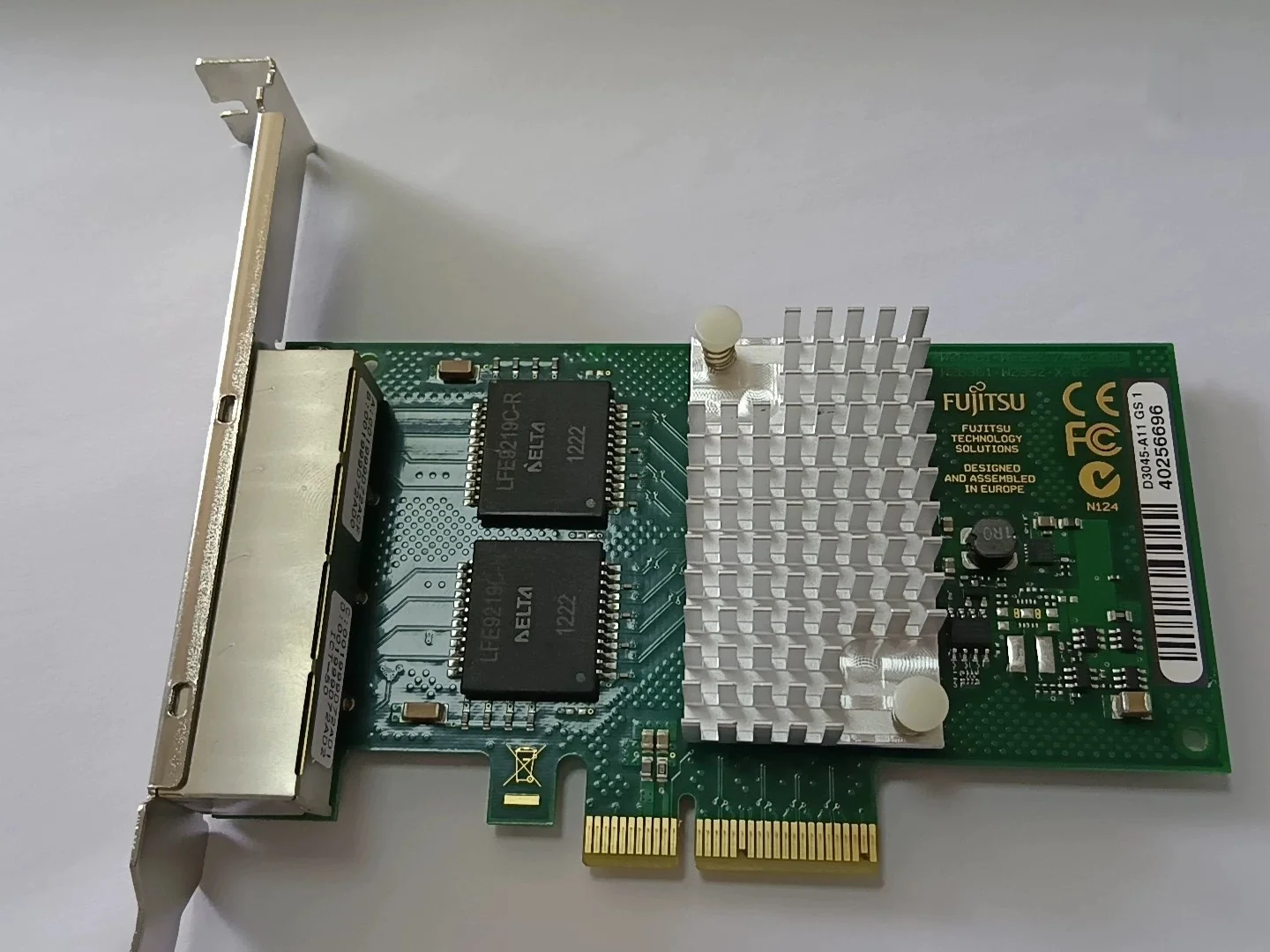 Uesd D3045-A11 i350-T4 Network Card Quad Port RJ-45 Ethernet