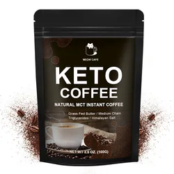 50G Keto Coffee Slimming Product Fat Burning Body Belly Waist Losing Weight Loss Cellulite Slim Beauty Tool Product