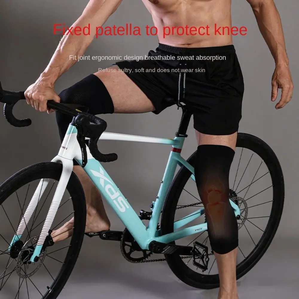 

1 Pair High Elastic Sport Knee Pads Breathable Compression Knee Braces Non Slip Comfortable Cycling Knee Support Volleyball