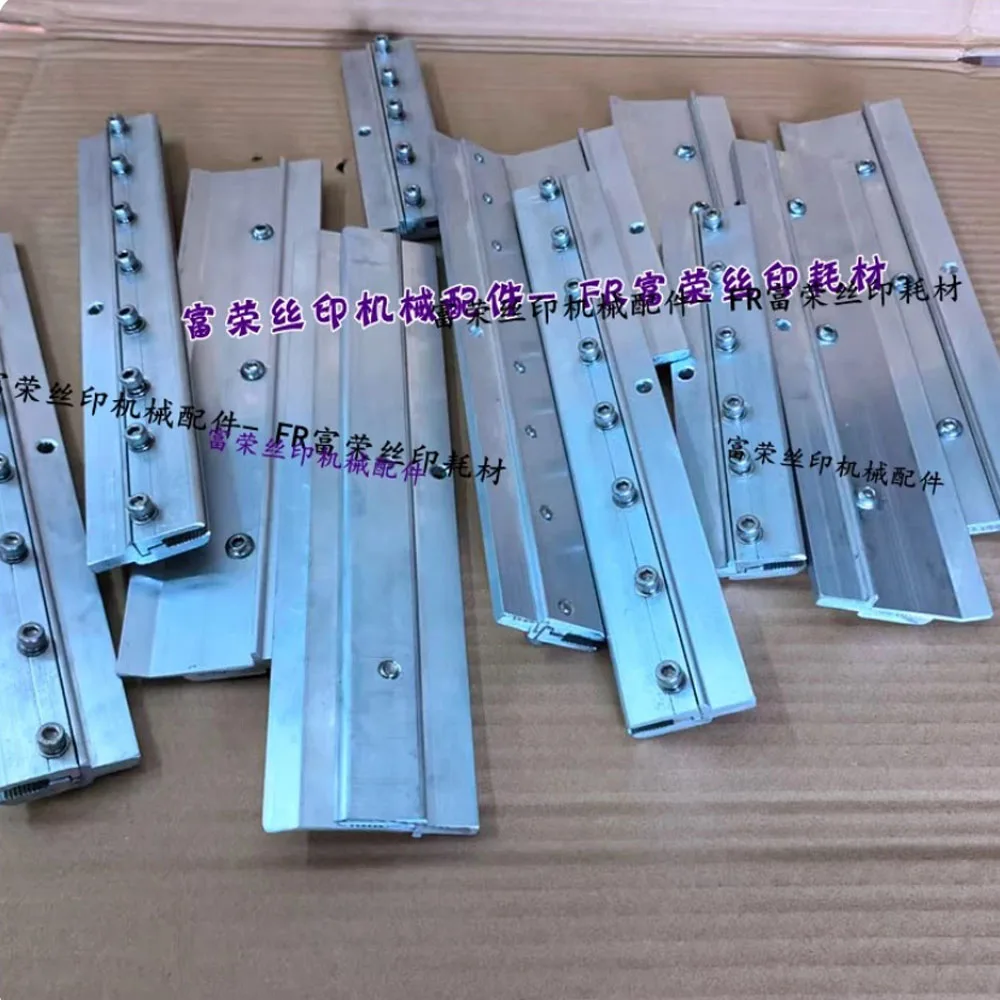 Curved Screen Printing Machine Squeegee Frame Clamp Return Ink Knife Screen Printing Machine Accessories Squeegee Handle