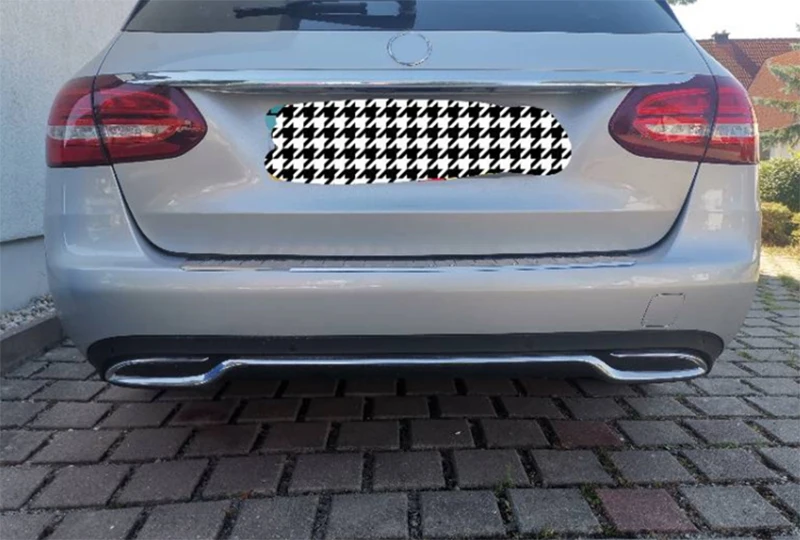 Administrative version 2015 2016 2017 2018 Bumper Diffuser fit for Mercedes C-Class W205