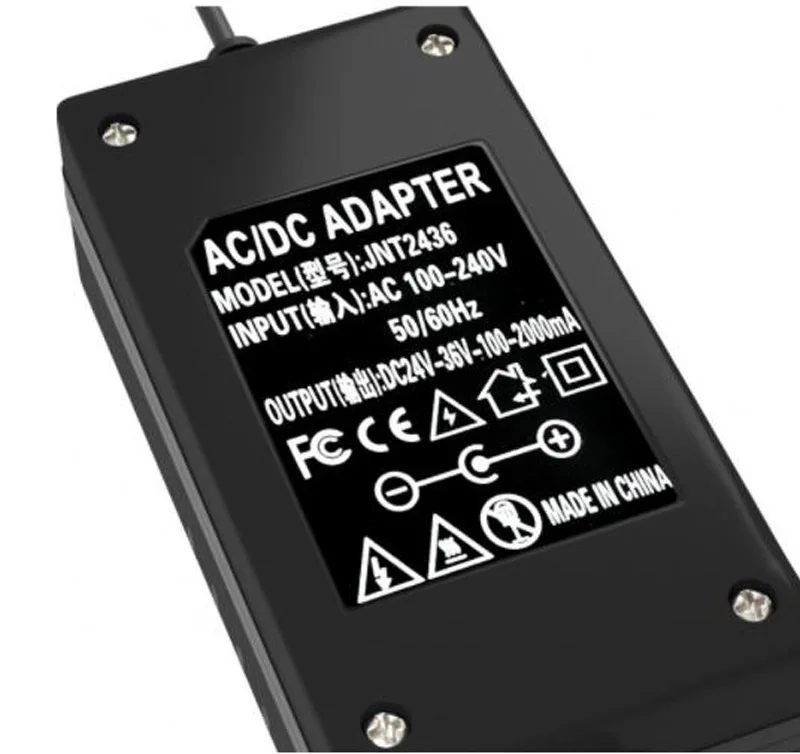 Banggood Adjustable AC to DC 1V-24V 24V-36V Universal Adapter 2A Change Voltage Regulated Power Supply Adatpor Swich Switcher