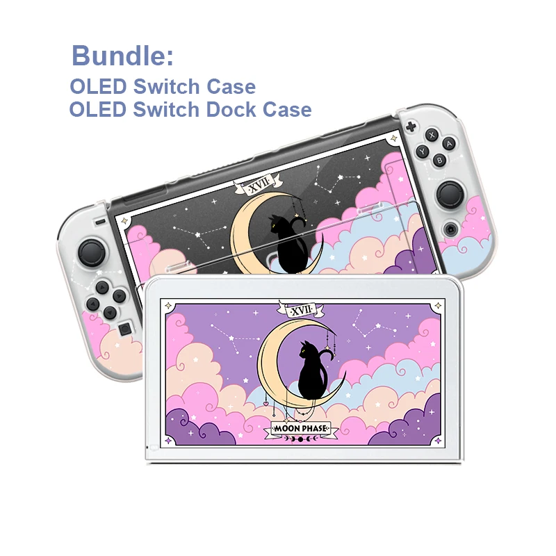 Oled Fall Nintendo Schalter Dockable Schutzhülle Abdeckung Für Nintendo Schalter Oled Shell JoyCon Controller Fall Für NS Schalter