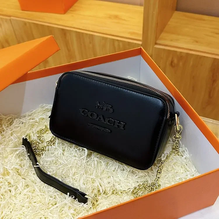 

2025 Exclusive! Small Square Women's Camera Bag - Fashion - Forward Letter Pattern, Shoulder Messenger Style, High - Quality