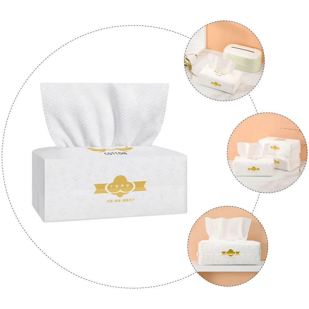 Wiederverwendbare Tücher, Baumwollhandtuch, Musselin-Tuch, Gesichts-Reise-Tuch, Make-up, weich, tragbar, Einweg-Waschmittel, leicht, einfach zu tragen