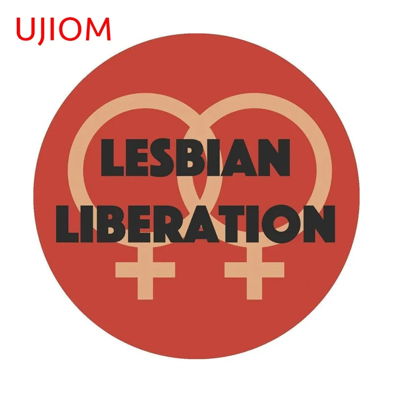 UJIOM LGBT Lesbian Liberation Wall Sticker Fashion Personality Creative Adhesive Decal Amusing Hot Selling Wallpapers Decor