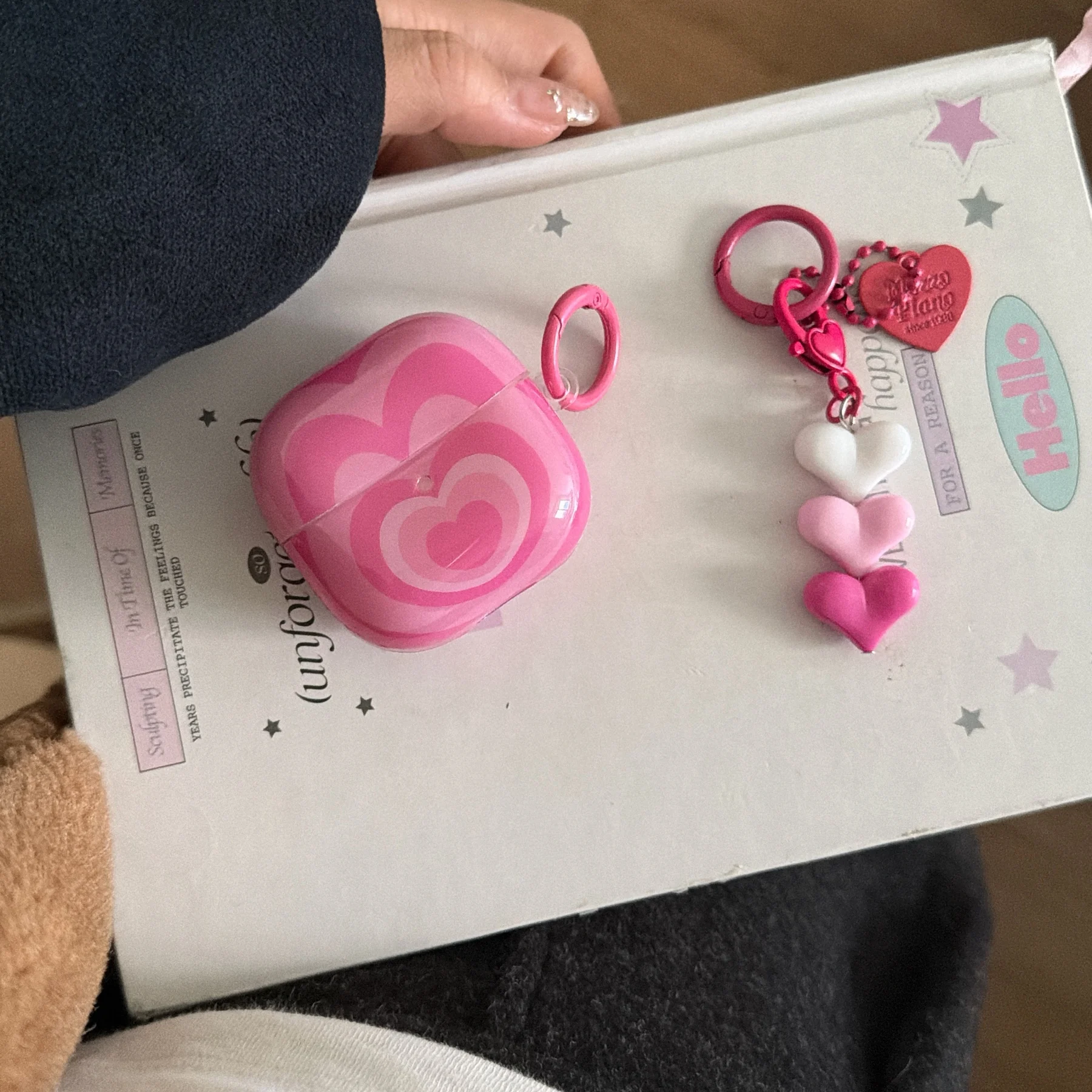 For Samsung Galaxy Buds 3 3 Pro Case Attractive Pink Heart Patterned Earphone Protective Cover For Galaxy Buds live/FE/2/2 Pro