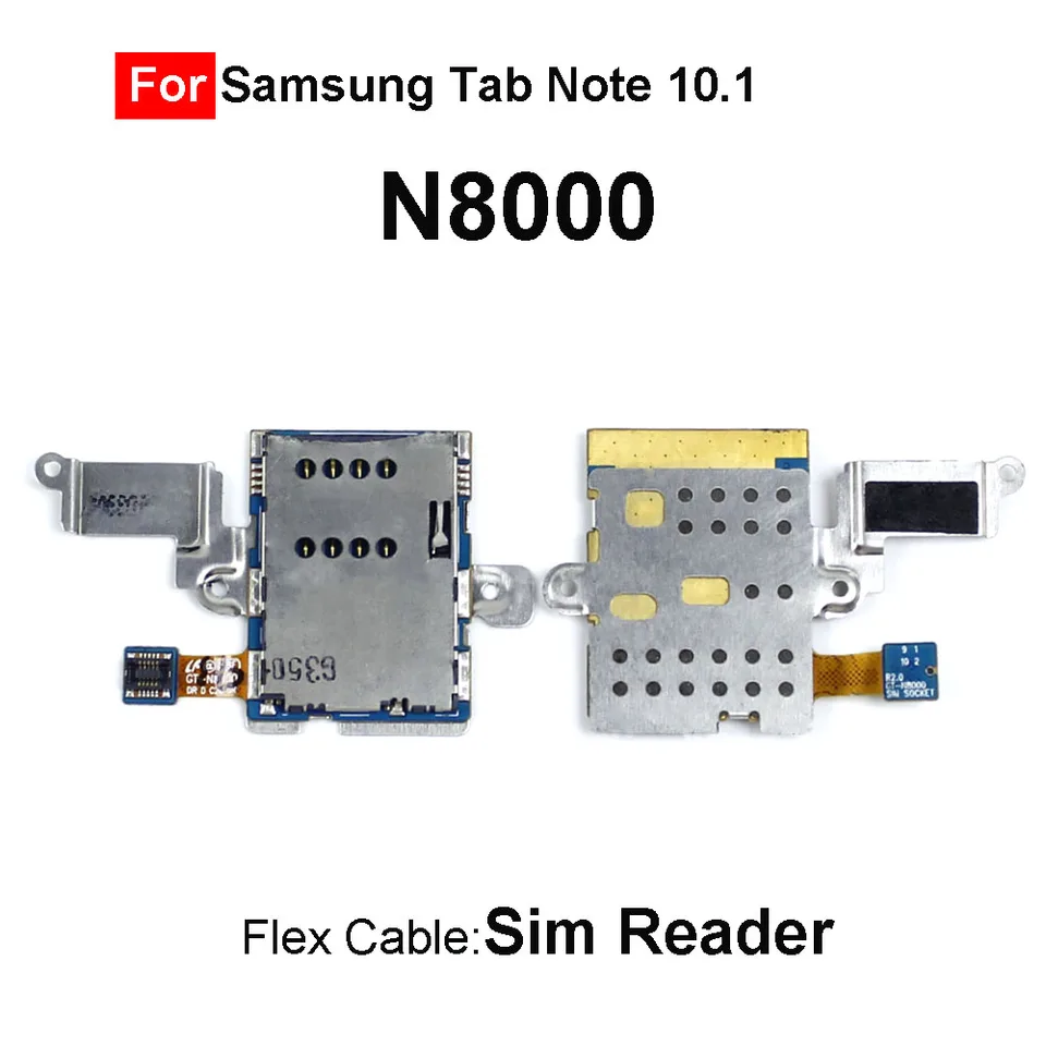 Sim Card Holder for Samsung Galaxy Note 10.1 N8000