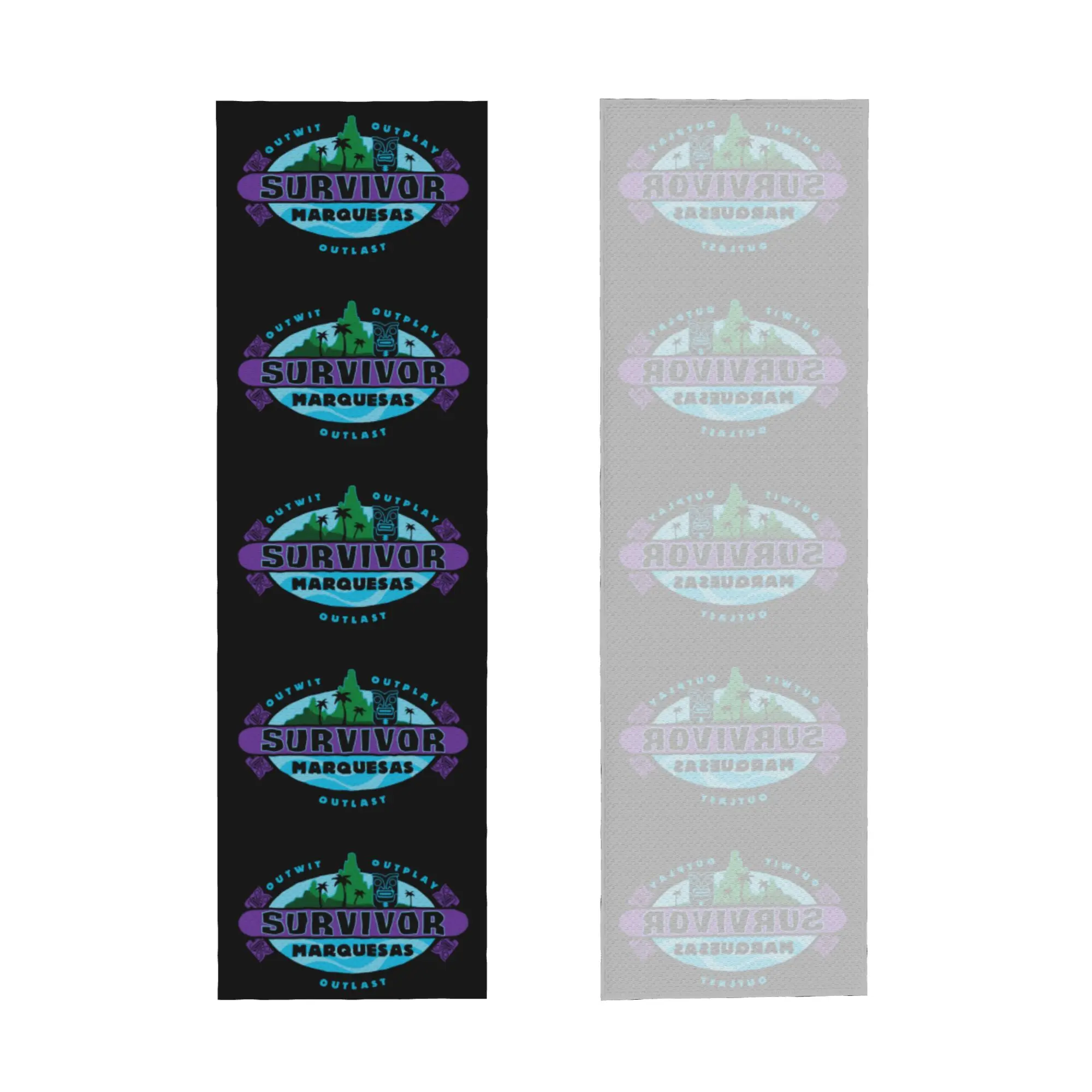 Cold Exercise Towel Reality TV Survivor Marquesas Beach Sports Yoga Swimming Camping Towel Refreshing Sports Scarf Face Towels