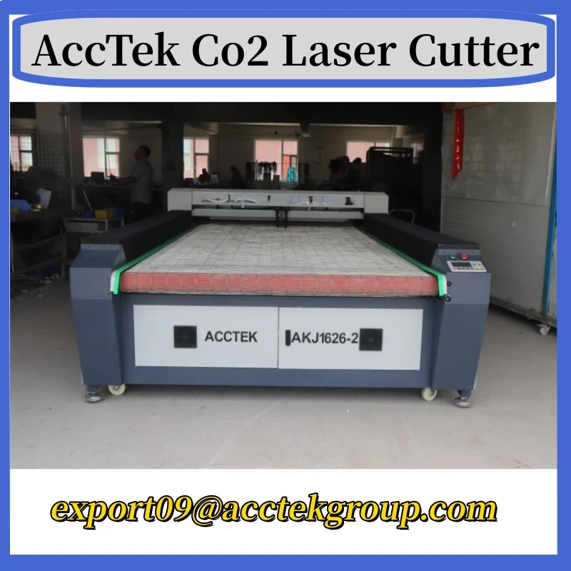 AccTek 1626 1325 1610 Laser Engraver Cutter with Ruida Controller 150w 220w High Power Double Head Cutting Tool