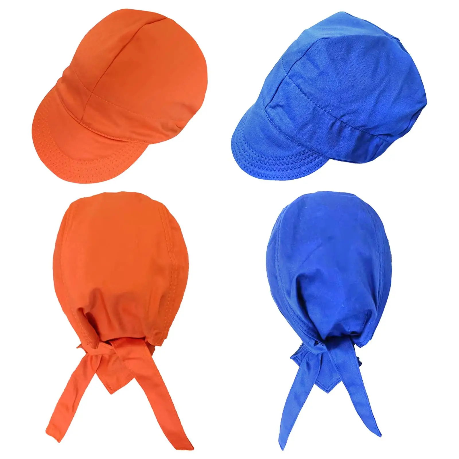 Welding Hat Welders Bandana Type Head Protective Anti Scalding Hat Hoods Flame Retardant Welding Caps