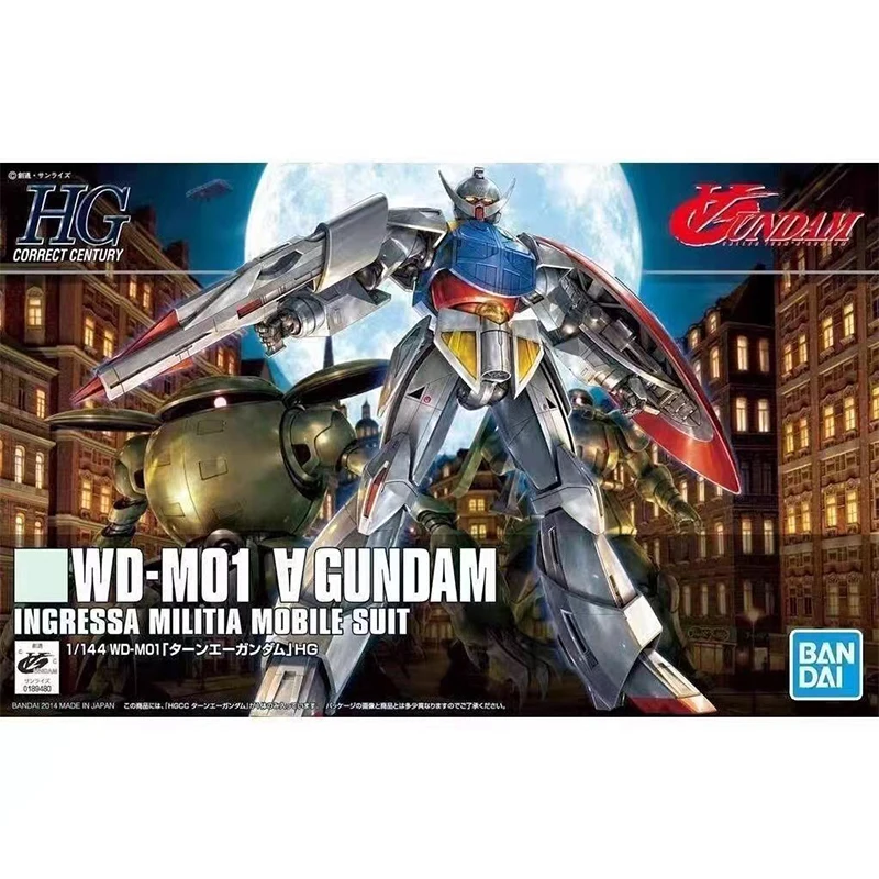 

Bandai Gundam Model Turn-A ∀gundam Hguc 1/144 Assembly Model Kit Gift Toy Collection Action Figure Model