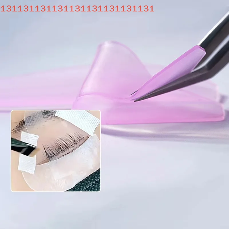 1 paar Lash Verzachtende Pads Siliconen Wimper Perm Pads Wimpers Staven Shield Lifting 3D Wimperkruller Accessoires Applicator Make-Up