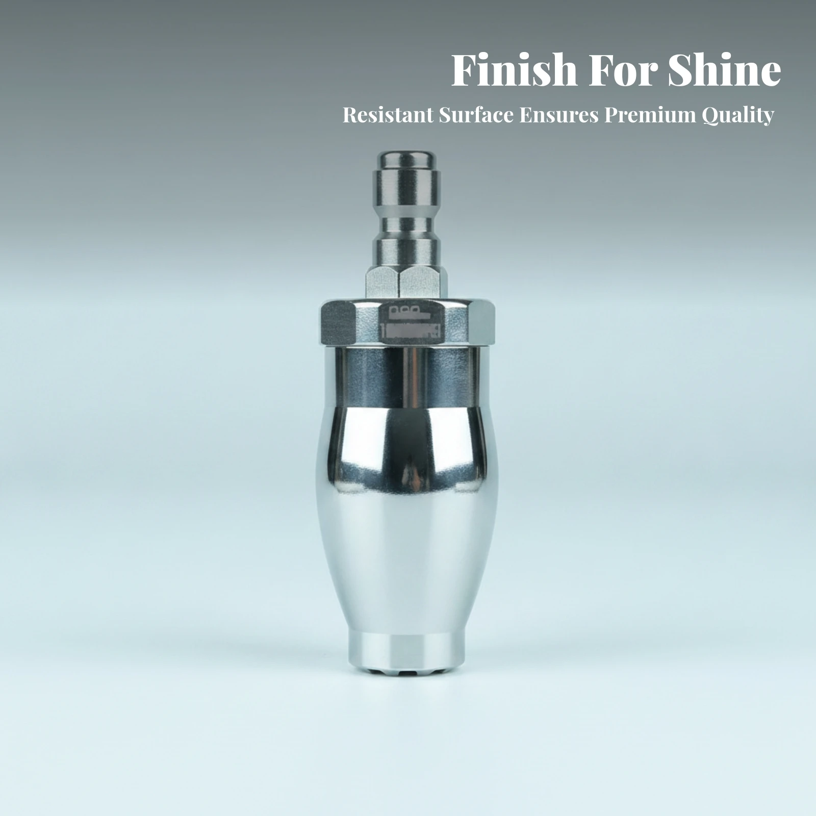 

Cylindrical Electroplated Metal Pressure Washer Rotating Nozzle 360-Degree Rotating Nozzle Outdoor Cleaning Gear