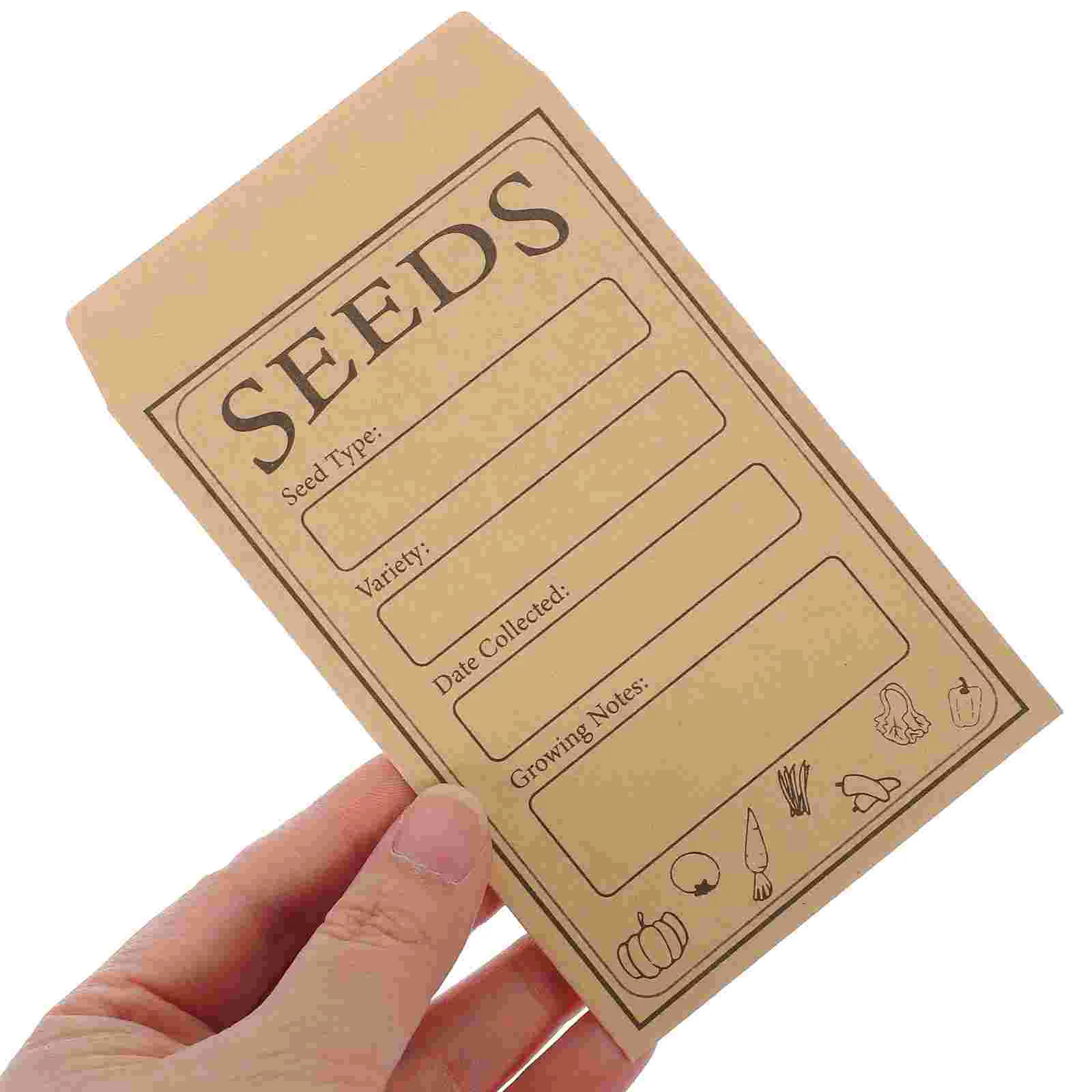 50 Pcs Cash Envelope Small Seeds Envelopes Envelops for Presents Mailing Tiny Paper