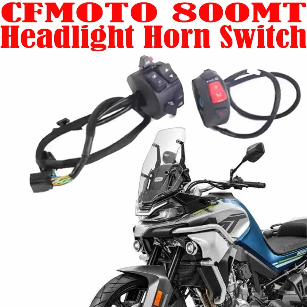 Fit MT800 Touring Original Handle Switch Assembly Headlight Horn Switch For CFMOTO 800MT Touring 800 MT