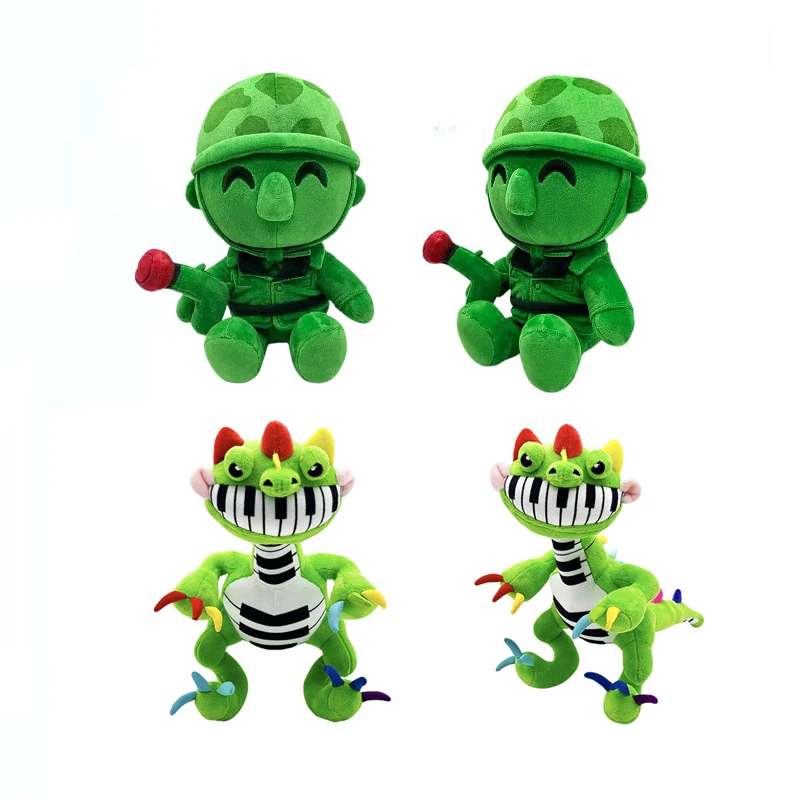 

25cm Mini Royale Plush Funny Green Warrior Stuffed Doll Cute Stuffed Animal Pillow Game Peripheral Plushines For Kid Gift