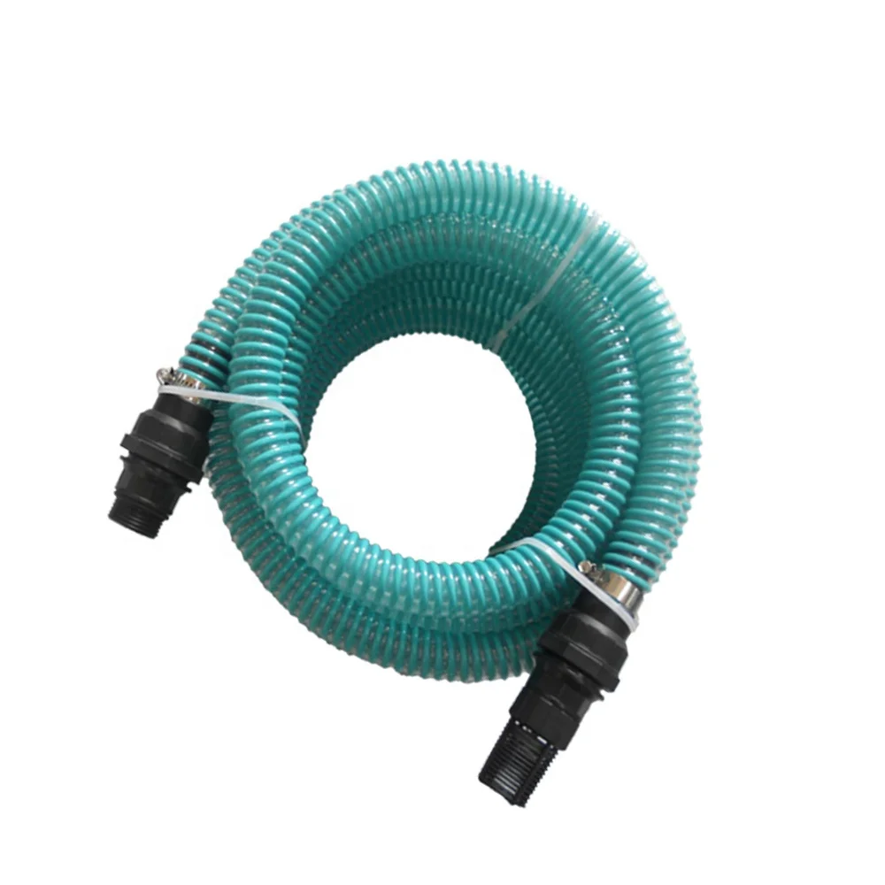 

2025Perforated Clear Customized 2 Inch Corrugated Plastic Flexible PVC Drainage Hose Pipe for Garden Water Pump