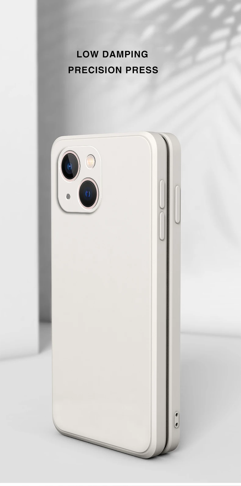 Quadratische quadratische Flüssigsilikon-Handyhülle für iPhone 14 Plus 11 12 13 14 Pro Max 12 13 Mini Luxus-Kamera-Schutzhülle – Detail 6