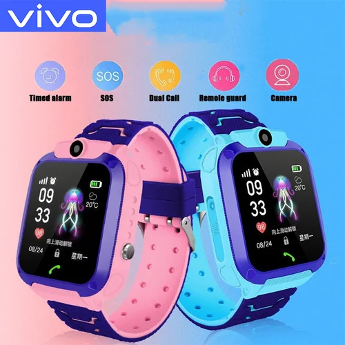 Imagen 1 del producto VIVO 4G Mini reloj inteligente para niños tarjeta Sim llamada cámara reloj GPS seguimiento reloj impermeable para Apple Android 2026 nuevo