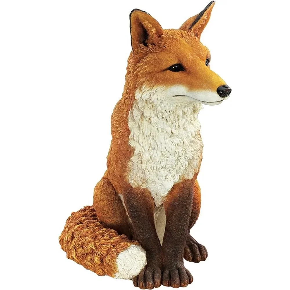 Pool or Lawn Home Decorations DB383073 Simon The Fox Indoor/Outdoor Garden Statue for Patio Sculptures & Figurine 17 Inches Deep