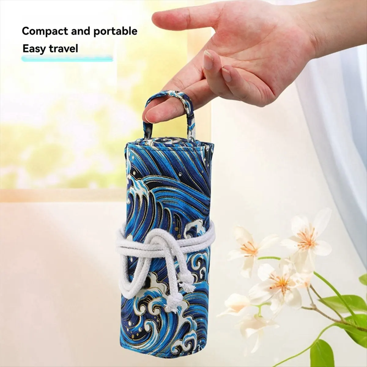 Limited Stock-Portable Knitted Wool Bags Fashine Small Yarn Storage Bag Foldable Cerchet Hooks Bags for Sewing Tools Accessori