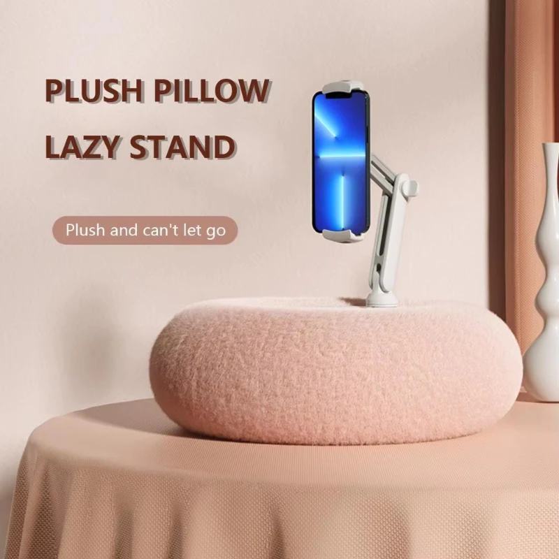 For ipad plush pillow holder tablet support stand lazy sofa comforter chasing drama live bed bedside desktop chasing drama