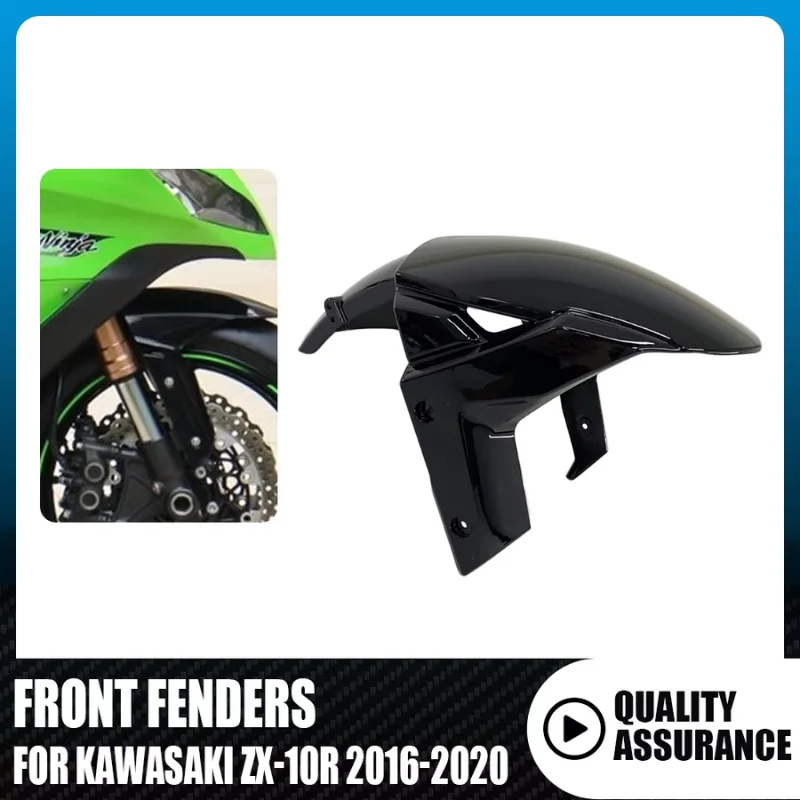 

For KAWASAKI ZX-10R ZX10R 2016-2018 2019 2020 ABS Plastic Motorcycle Front Fender Mudguard Splash Mud Dust Guard