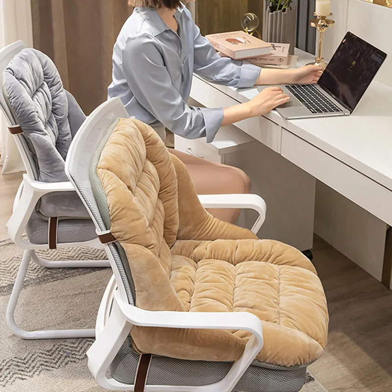 Heated Seat Cushion for Office Chair, Electric Warming Pad with Back Support, 3 Temperature Fast Heating for Winter