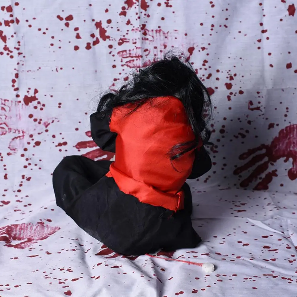 Halloween Trembling Crying Ghost Doll Voice Control Ghost Prop Halloween Party Decorations Haunted House Prop