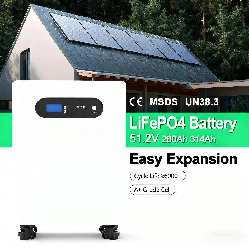 Lumitech High Efficiency 51.2V 314ah Lithium Ion Battery 16kwh Solar Energy Batteries for Home Use