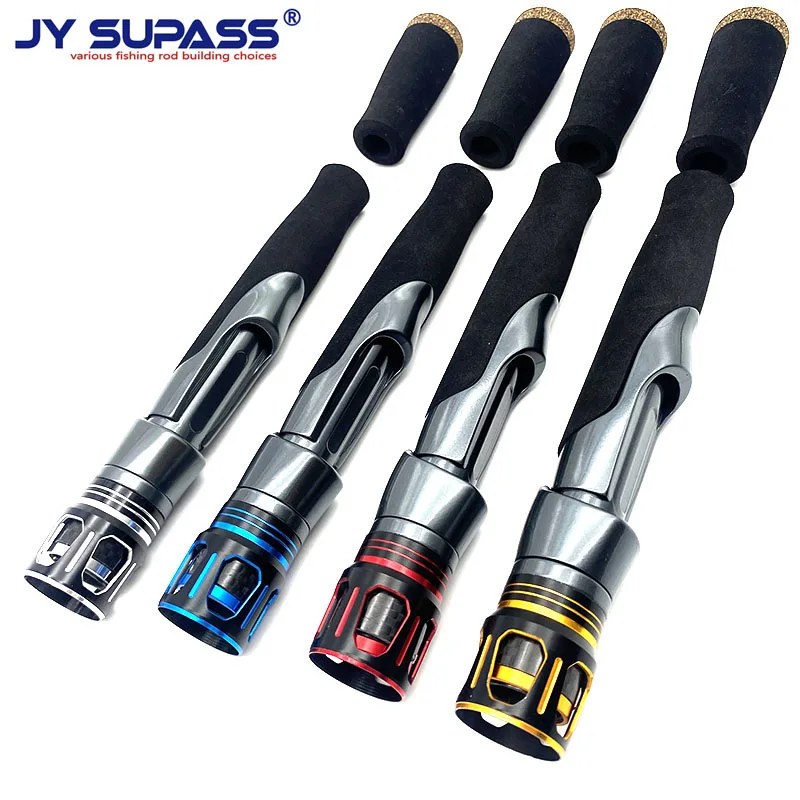 JY SUPASS VSS custom rod building reel seat Locking Nut , EVA foam handle grip reel seat grip kit