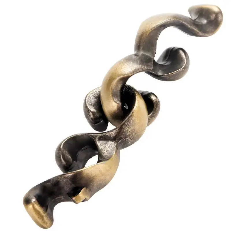 Disentanglement Brain Teaser Metal Puzzle Unlock Interlock Game IQ Test Magic Trick Toys Gifts For Adults Kids Boys Girls