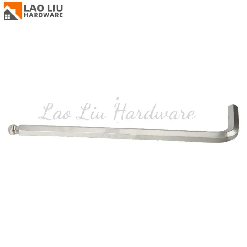 

Medium and Long Hexagon Wrench Single L-Shaped Flat Head Ball Head Wrench Hexagon Wrench Tool