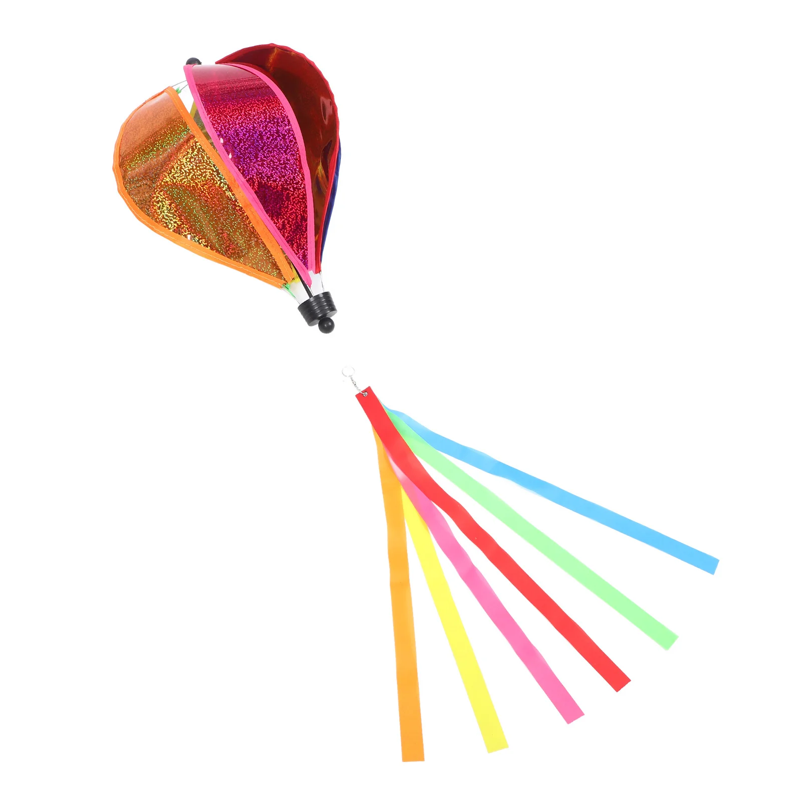 

Hanging Hot Air Balloon Wind Spinner Pendant Outdoor Garden Decor Spiral Windmill Decoration Party Yard Hanging Ornament