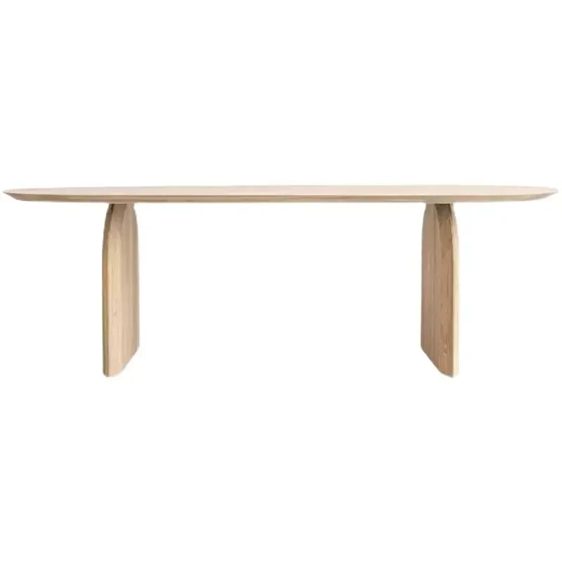 

Solid Wood Dining Table Modern Creative Furniture Retro Distressed Living Room Dining Table